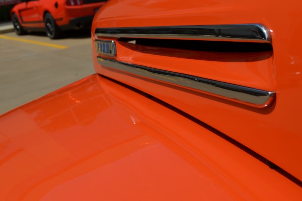 front hood louver on a 1948 Ford F-1 Truck