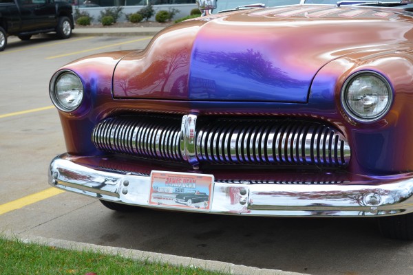 1950 Mercury, close up of grille
