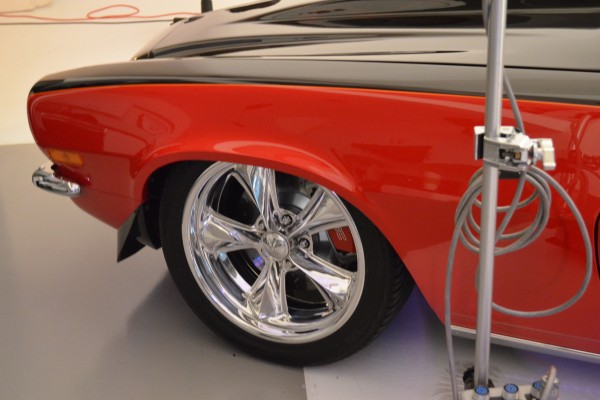 1972 chevy camaro ss photo shoot, wheel close up