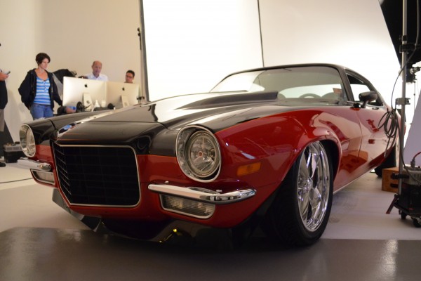 1972 chevy camaro ss photo shoot, front bumper