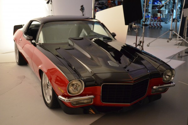 1972 chevy camaro ss photo shoot, front quarter shot