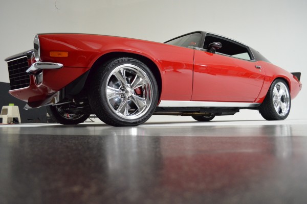 1972 chevy camaro ss photo shoot, low profile shot