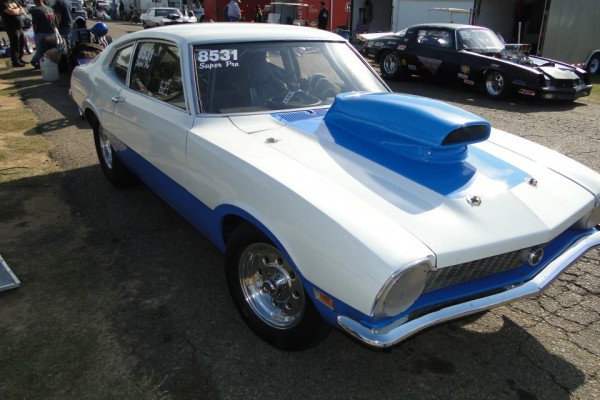 vintage ford maverick Super Pro drag car