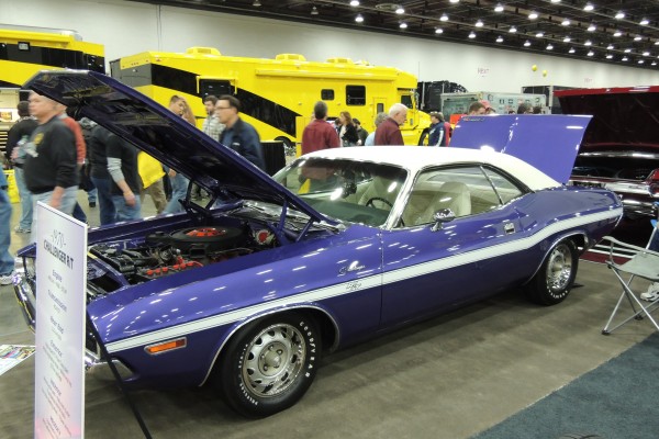plum crazy 1970 dodge challenger r/t hardtop