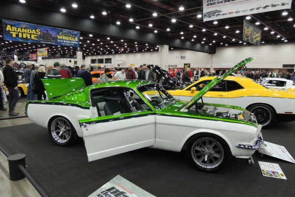 customized first gen ford mustang fastback coupe