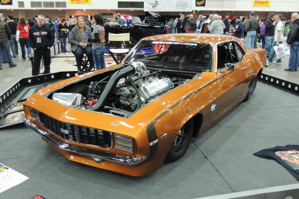 gold 615 big block chevy camaro ss