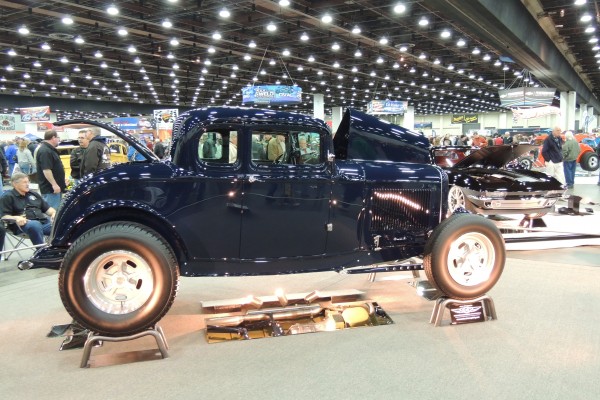 highboy ford 5 window hot rod