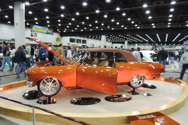 chevy 2 nova convertible show car
