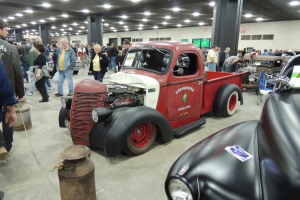 custom international harvester truck cornbinder hot rod