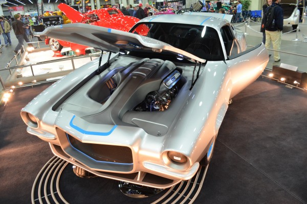 custom split bumper rs camaro show car