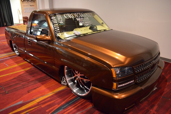 custom late model chevy silverado show truck