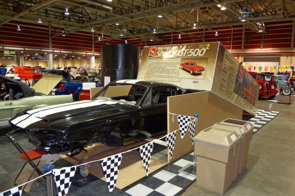 Shelby gt500 full size faux model kit by AMT