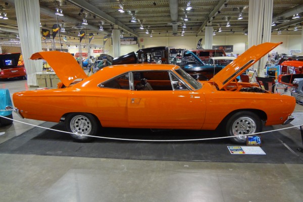 side view of a 1968 Plymouth road runner