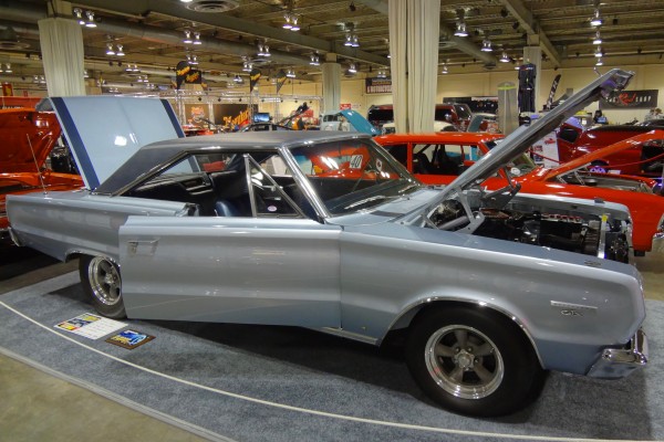 plymouth belvedere gtx at a car show