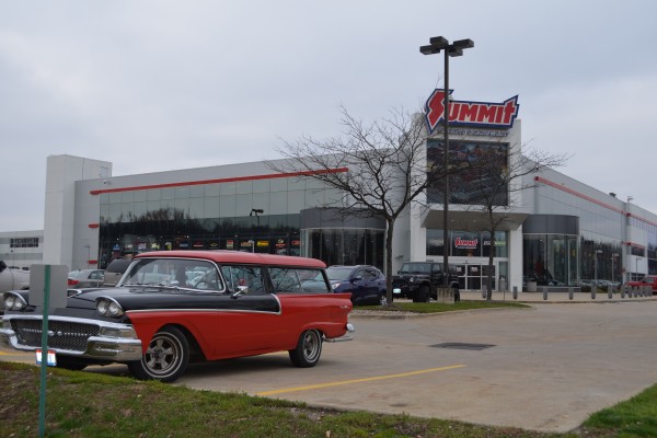 1958 ford ranch wagon at summit racing store
