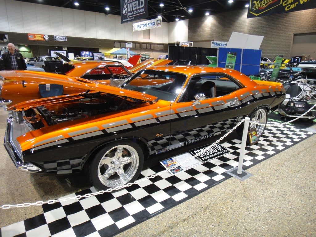 vintage dodge challenger R/t custom car