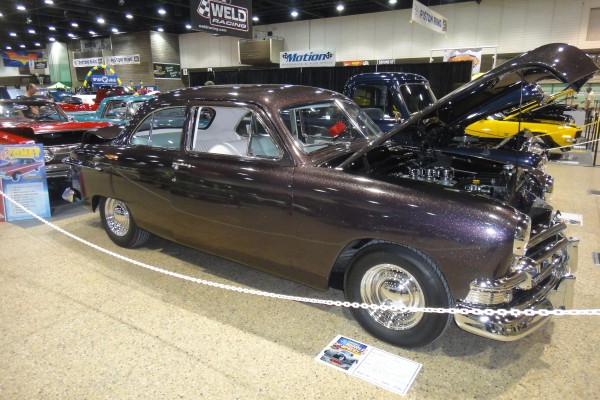black ford shoebox coupe street rod
