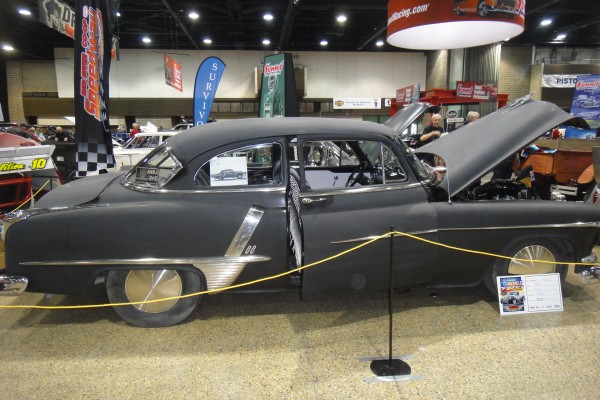 hot rod postwar Oldsmobile 88 coupe