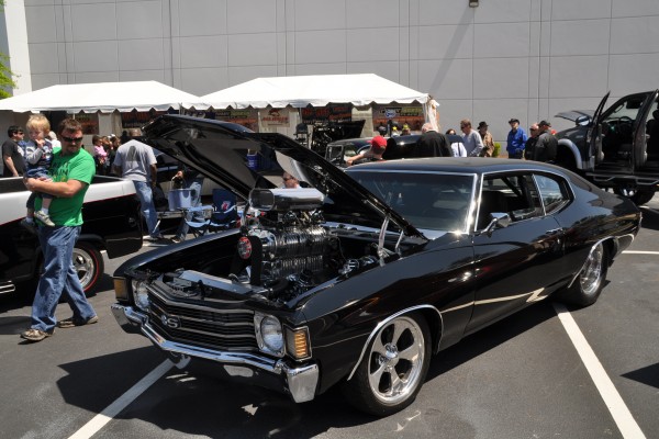 supercharged chevy chevelle ss fastback coupe