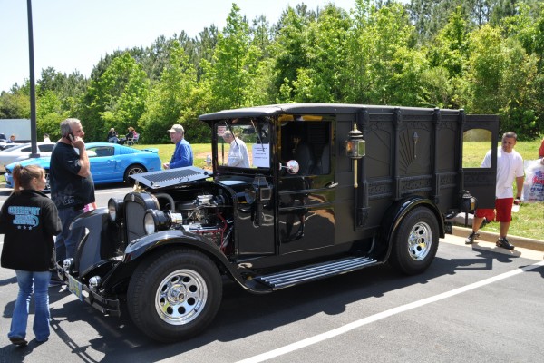 vintage prewar delivery truck hot rod