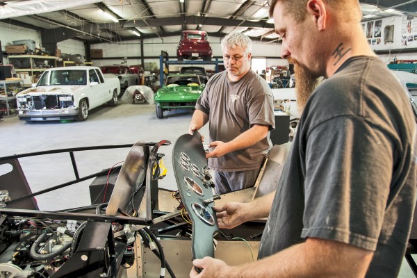 placing dash in a factory 5 kit car