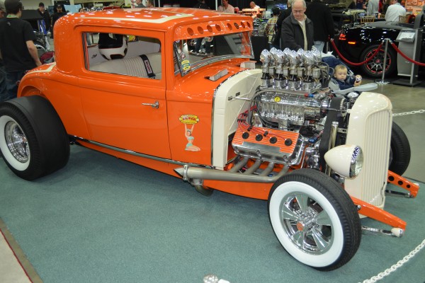hemi powered hot rod coupe