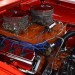 cross ram intake on 426 Mopar hemi engine thumbnail