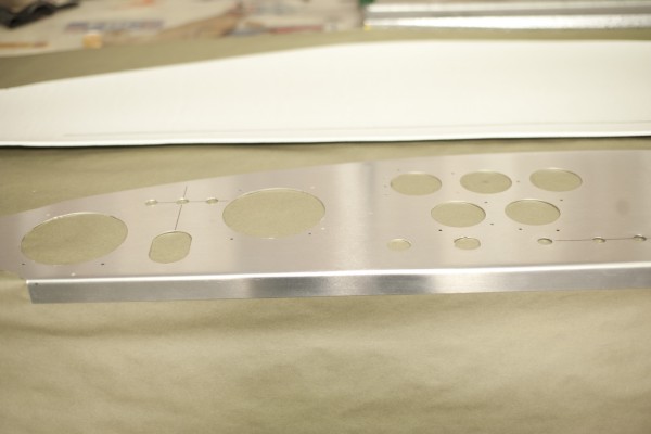 aluminum dash panel