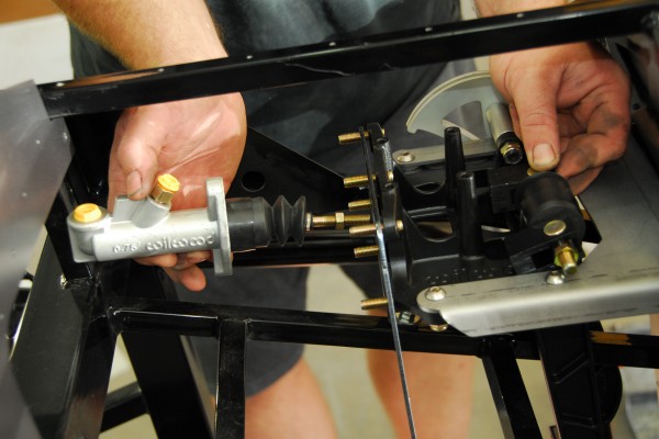installing brake master cylinder in a factory 5 kit car