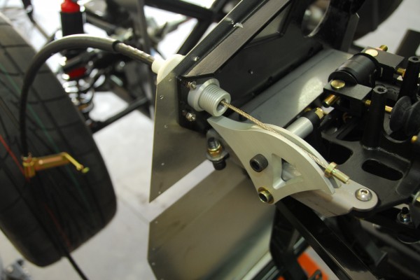 clutch cable adjustment on a factory 5 kit car