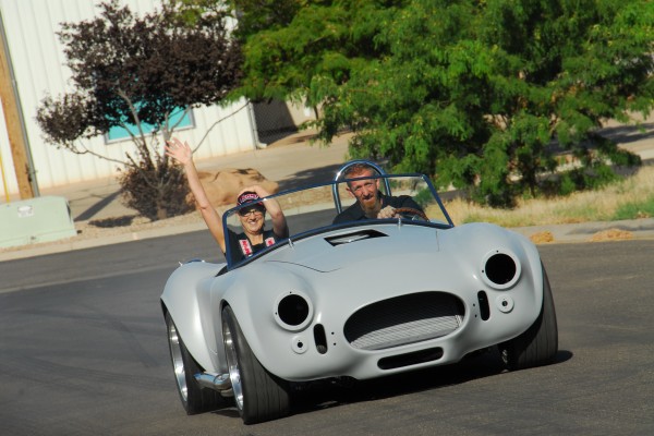 test driving factory five mk. 4 kit car
