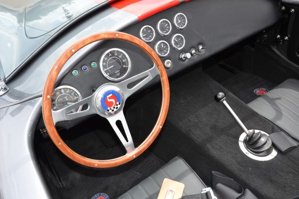 interior of a custom built factory five mk. 4 roadster