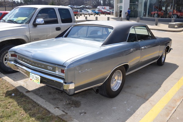 1966 Chevy Chevelle SS rear quarter view