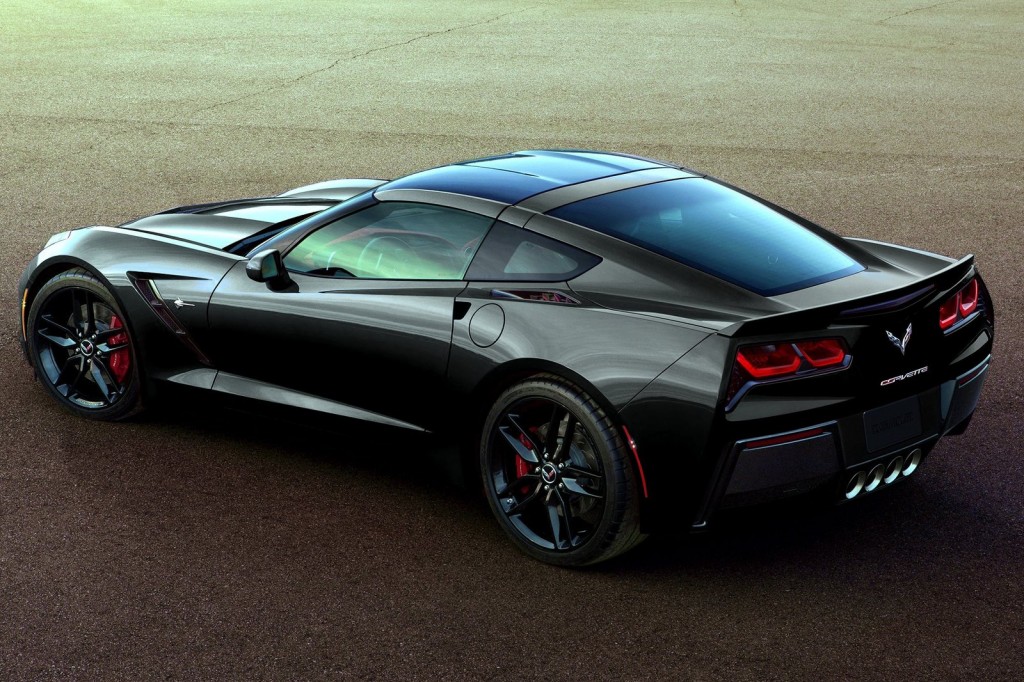 2014 Chevy Corvette black