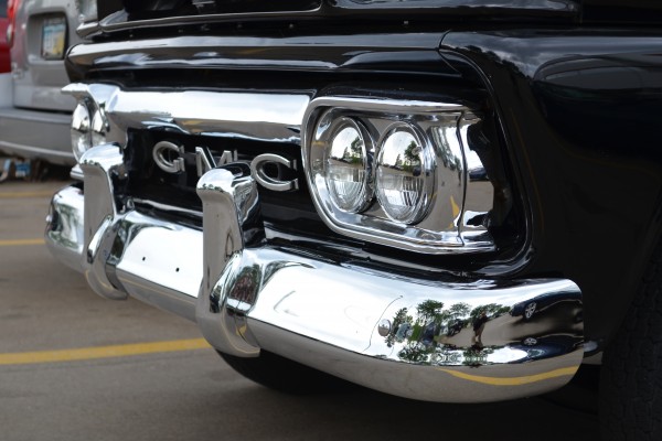 1963 GMC Fenderside, front bumper