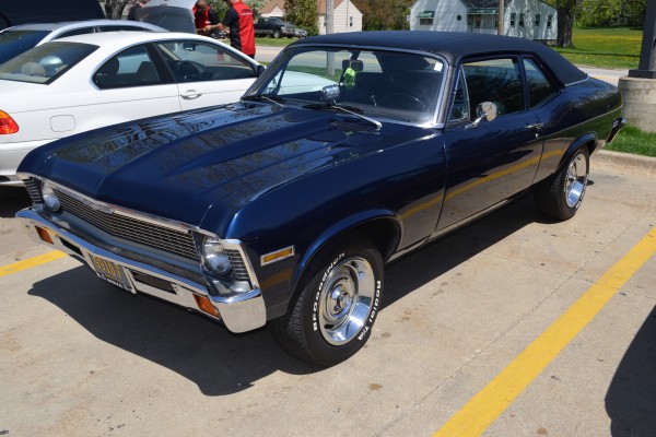 1972 Chevrolet Nova, driver side quarter