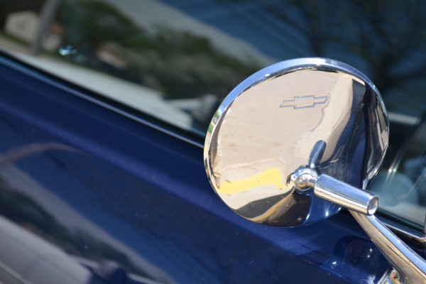 1972 Chevrolet Nova, bowtie mirror
