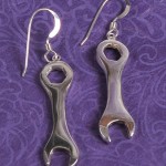 wrench earrings