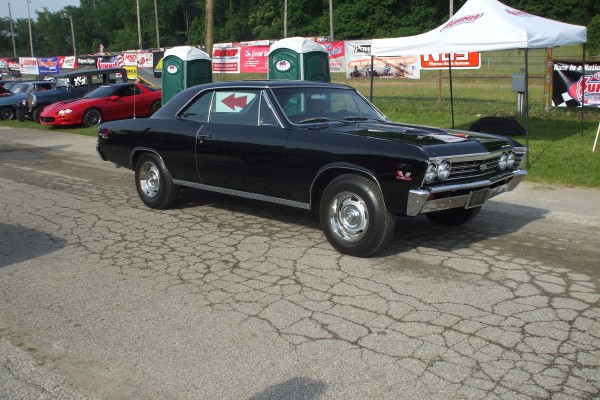 first gen black chevy chevelle ss