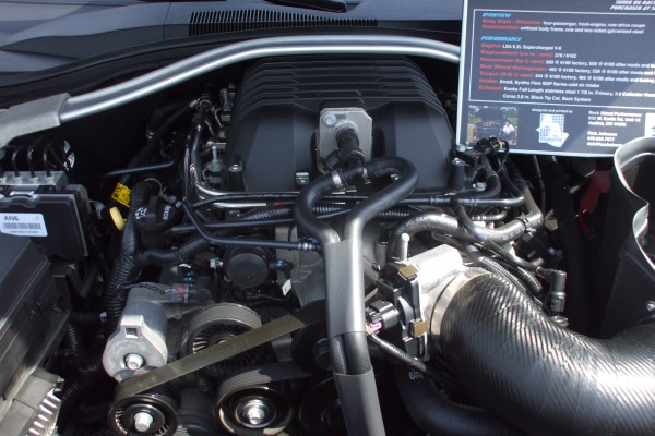 supercharged lsa v8 engine