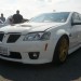 white Pontiac G8 sedan with custom wheels thumbnail