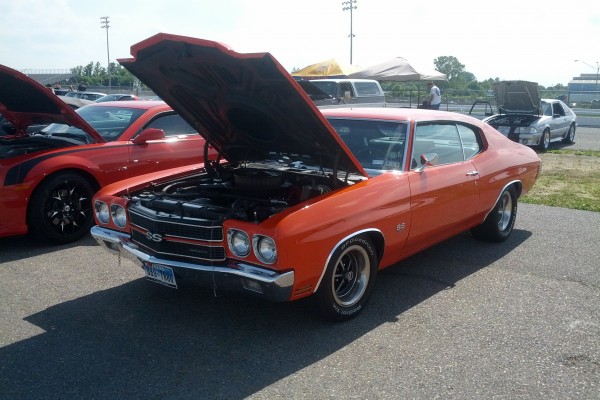 orange second gen chevy chevelle ss