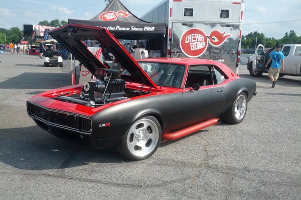 supercharged pro street chevy camaro LSX