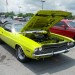 green dodge challenger with black vinyl top thumbnail