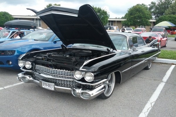 custom cadillac coupe on hot rod power tour