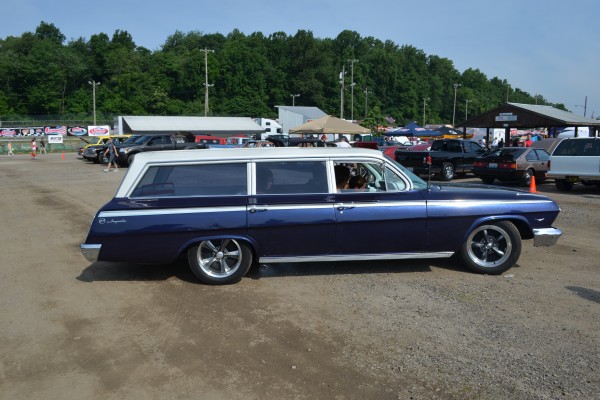 1960s era chevy impala four door wagon