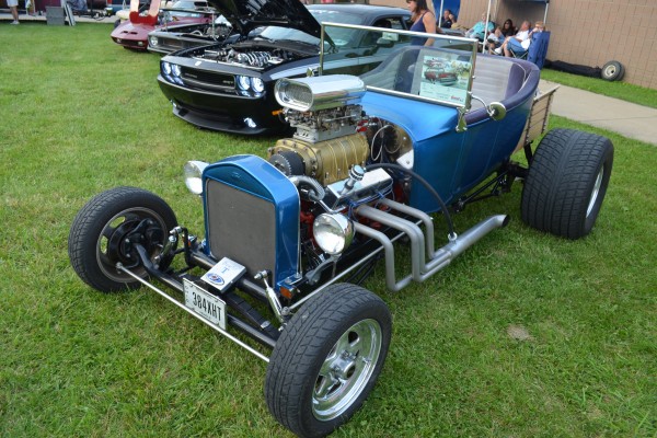 supercharged ford t bucket roadster
