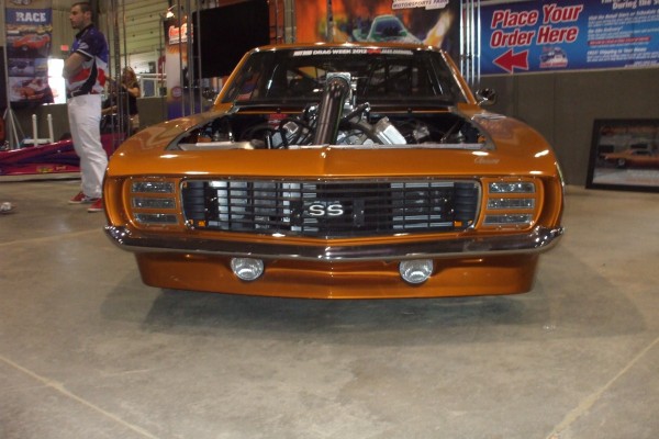 front view of pr mod 1969 chevy camaro ss