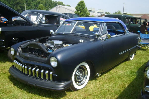 vintage ford shoebox hot rod coupe
