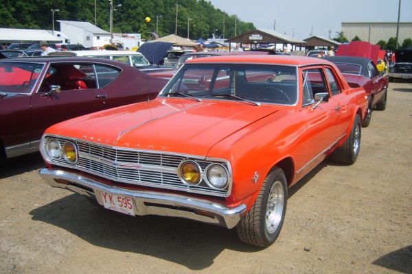 orange 1965 chevy chevelle ss